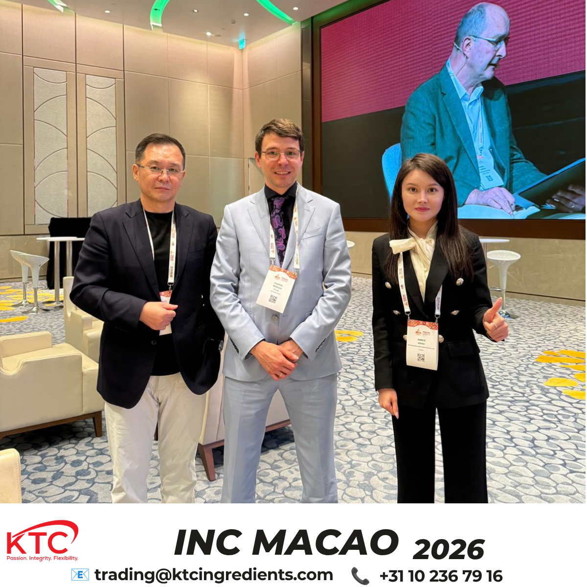 120 KTC General Manager Gasper Marusa meeting partners INC Macao