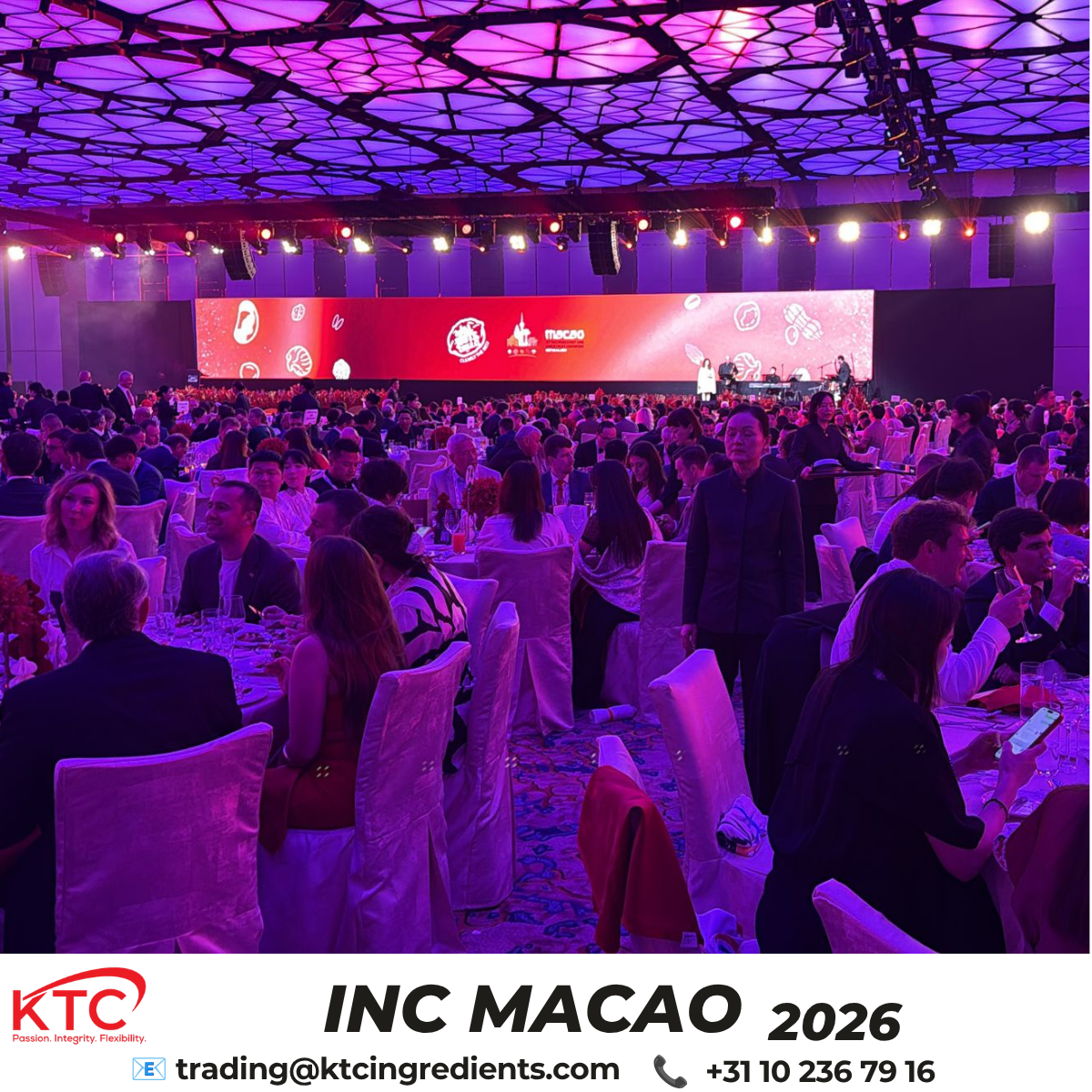 124 INC Macao Congress Dinner Gala